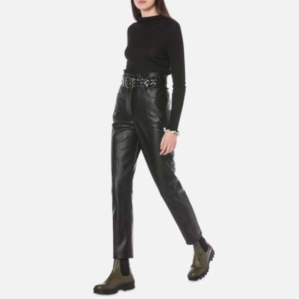 High waisted trousers