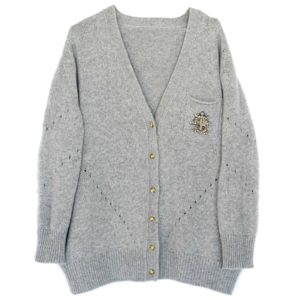 Cashmere Cardigan with cristal buttons